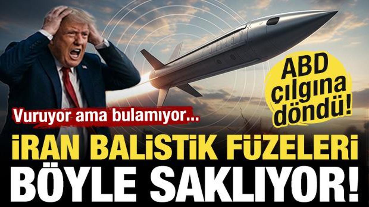 ABD çılgına döndü: Vuruyor ama bulamıyor! İran balistik füzeleri bu 5 yöntemle saklıyor!