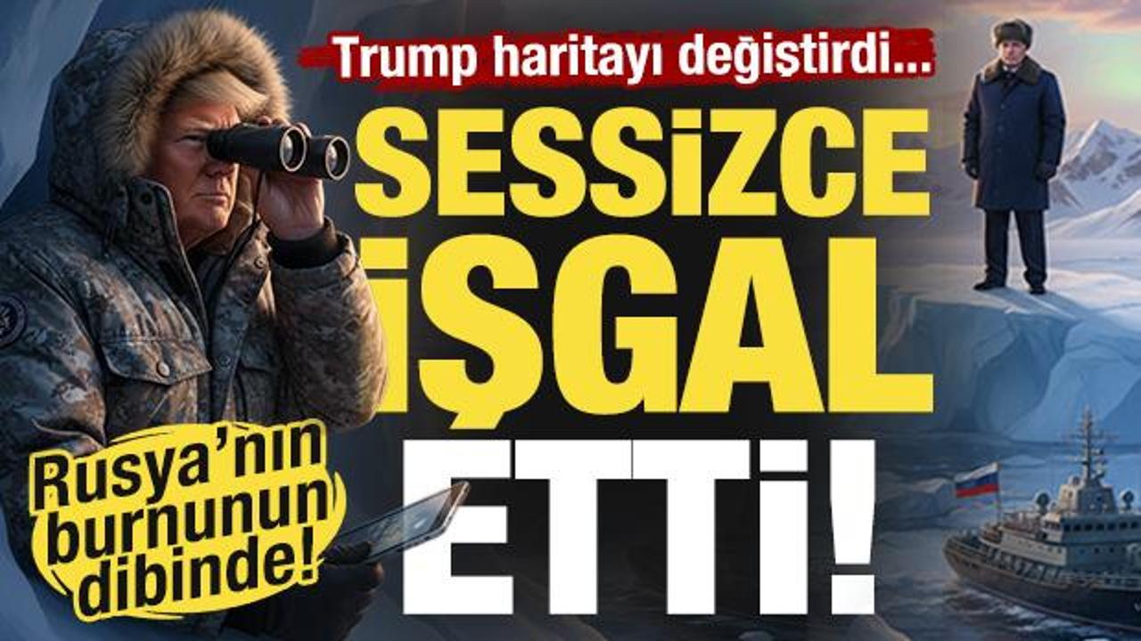 Rusya'nın burnunun dibinde! Trump sessizce ele geçirdi! Haritayı değiştirdiler...