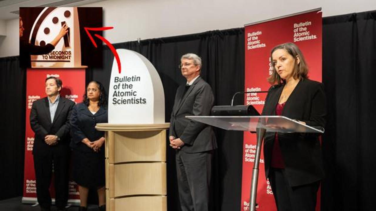 Kıyamet günü saati güncellendi! Nükleer felaket insanlığın sonunu getirecek