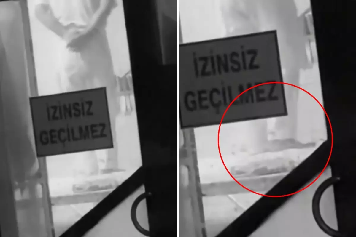 Ayaklarıyla hamur yoğurdu