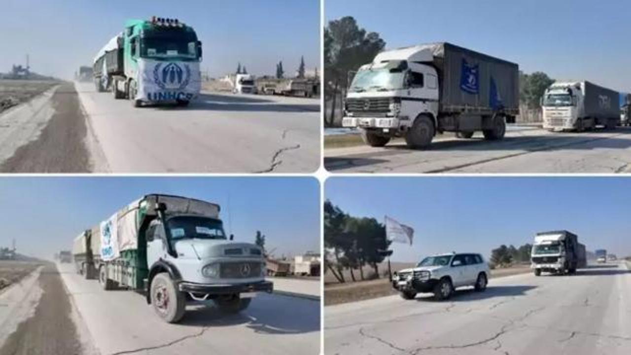 BM, YPG işgali altındaki bölgelere yardım gönderi!