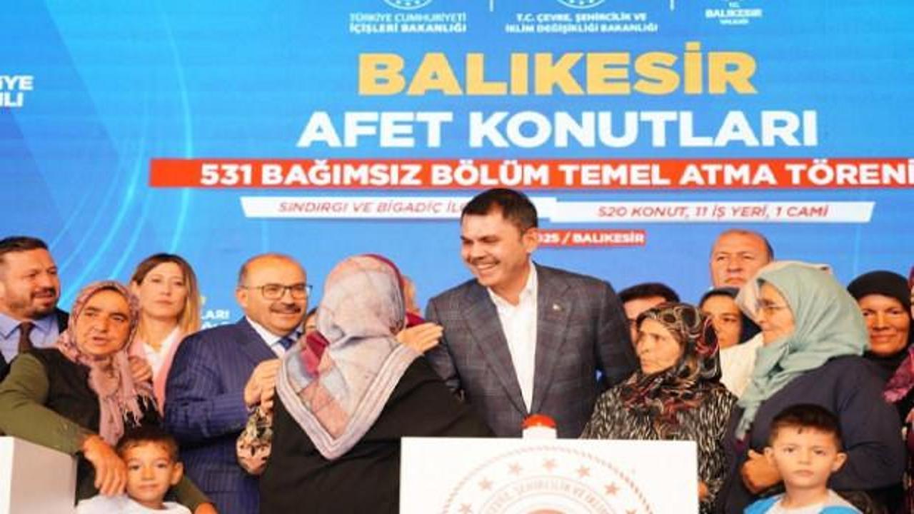 Bakan Kurum: Söz verdik, sözümüzü tutacağız!