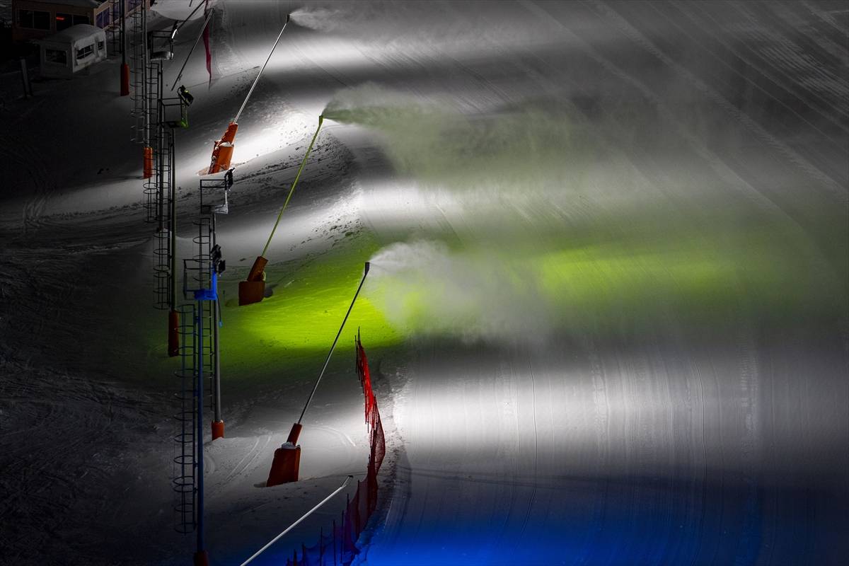 Gece kayağında yeni rota: Palandöken’de pistler gece de ışıl ışıl