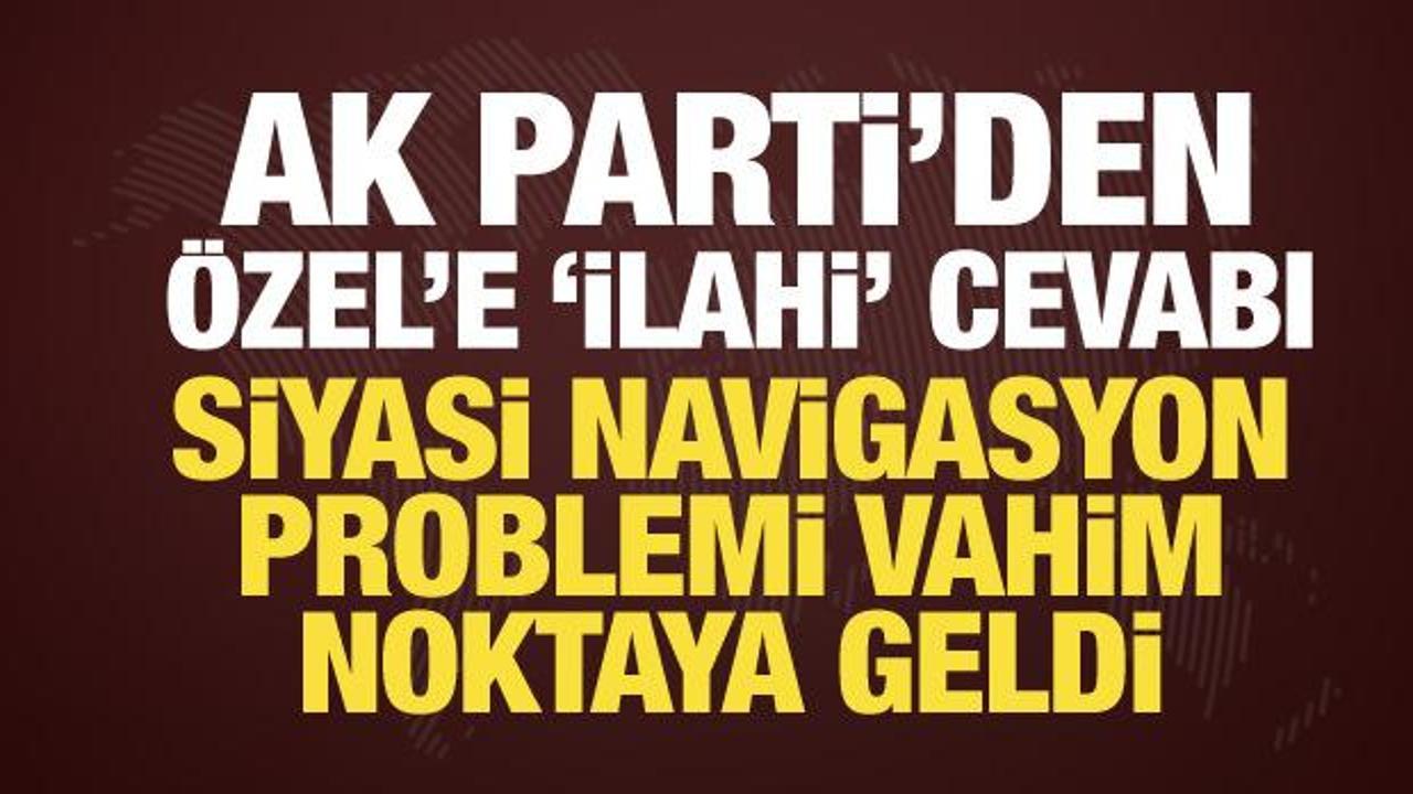 AK Parti'den Özgür Özel'e sert sözler: Vahim bir noktaya geldi