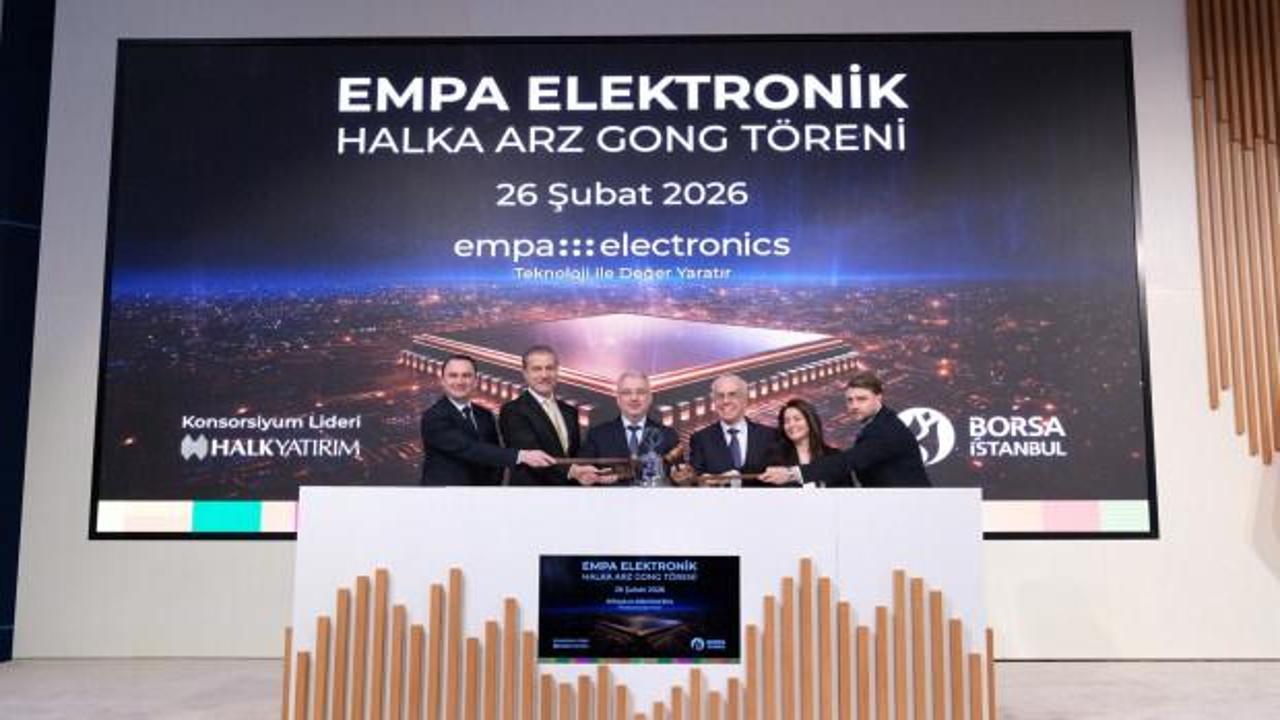 Borsa İstanbul’da gong Empa Elektronik için çaldı!