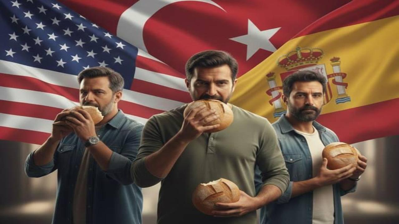 En fazla ekmek yiyen ülkeler açıklandı! Türkiye öyle bir sırada yer aldı ki...