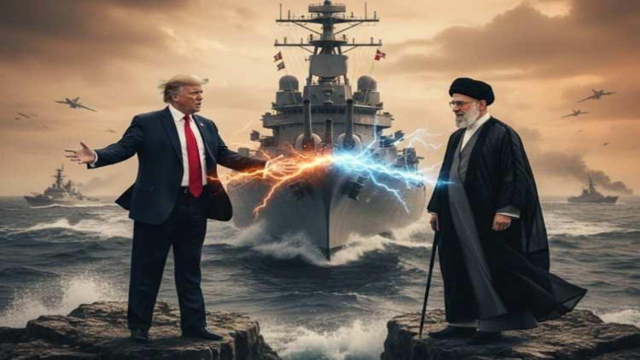 ABD de vurmaya başladı! İşte İran sınırına gönderdiği dev savaş filosu!