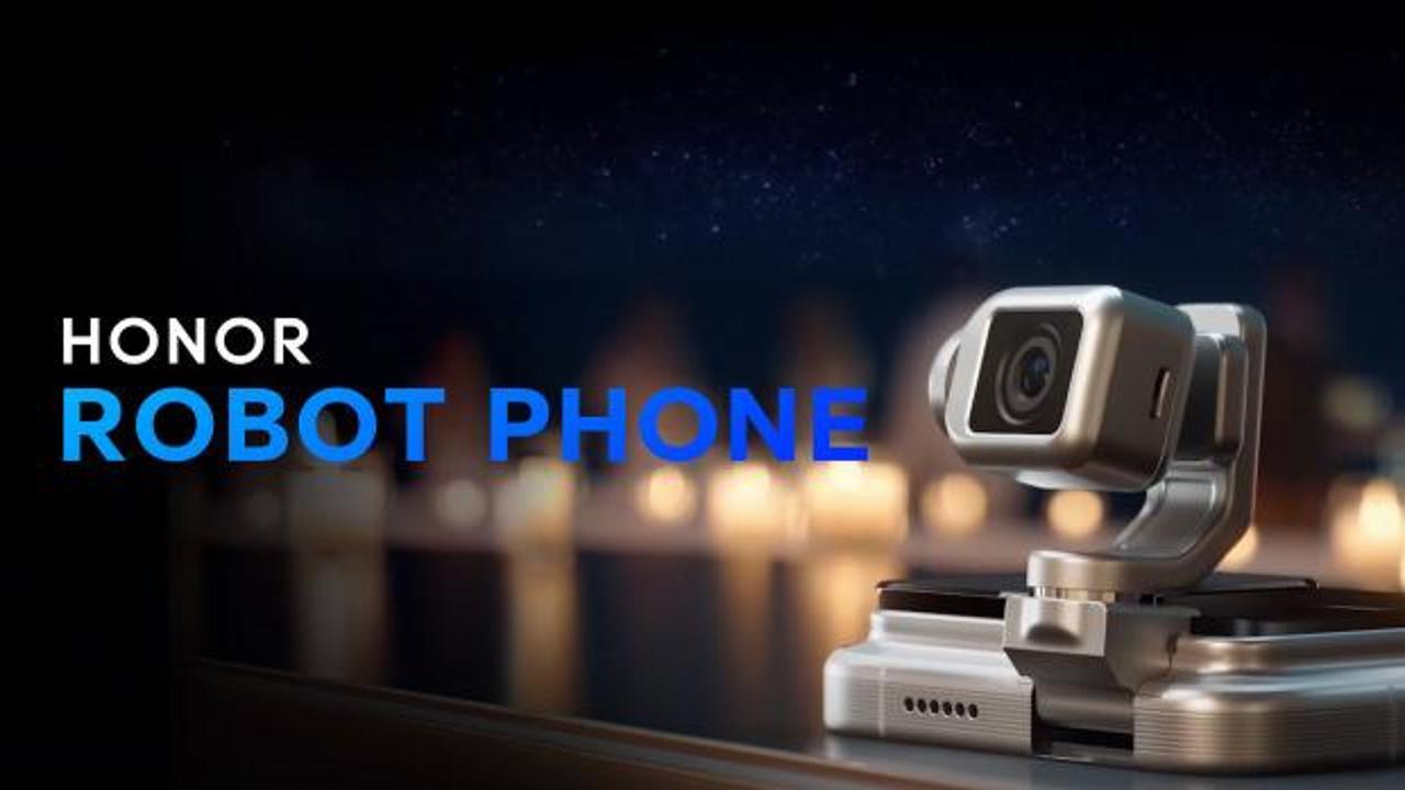 Honor'un robot telefonu tanıtıldı! Sektörde bir ilk