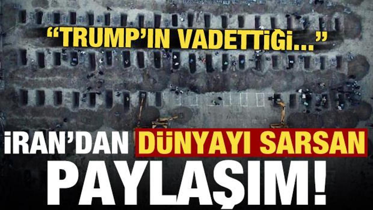 Son dakika haberi... İran'dan dünyayı sarsan paylaşım: Trump'ın vadettiği...