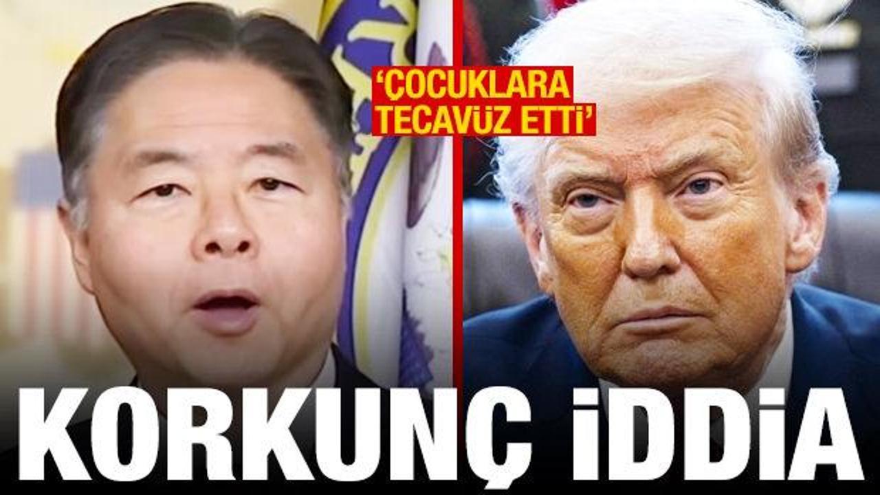 Lieu: Trump çocuklara tecavüz etti