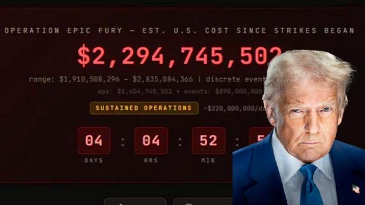 Savaşın maliyeti dudak uçuklatıyor! Milyon dolarlar buhar oldu