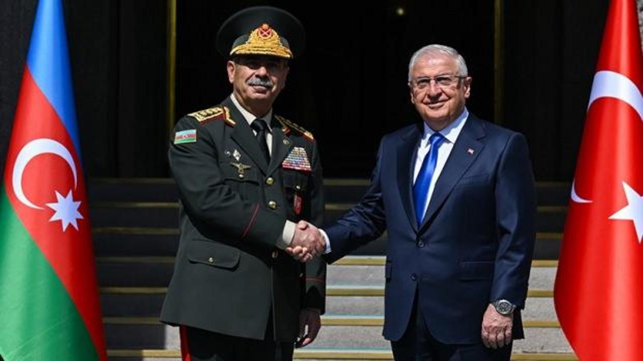 Bakan Güler, Azerbaycanlı mevkidaşı ile görüştü