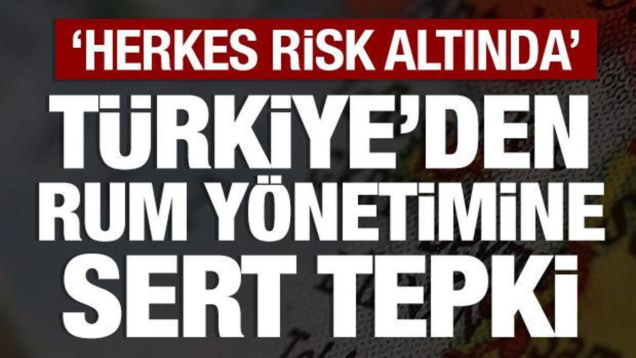 Cumhurbaşkanı Yardımcısı Yılmaz'dan Rum yönetimine tepki