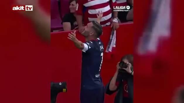 Deportivo tribünlerinde Türkiye sevgisi!