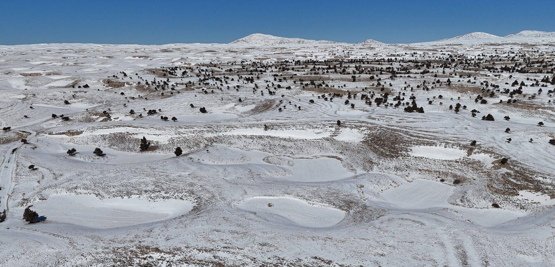 Dev obruklar karla doldu! Mersin’de beyaz bereket umut verdi