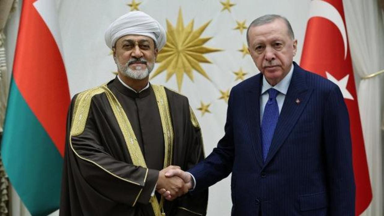 Cumhurbaşkanı Erdoğan, Umman Sultanı ile görüştü