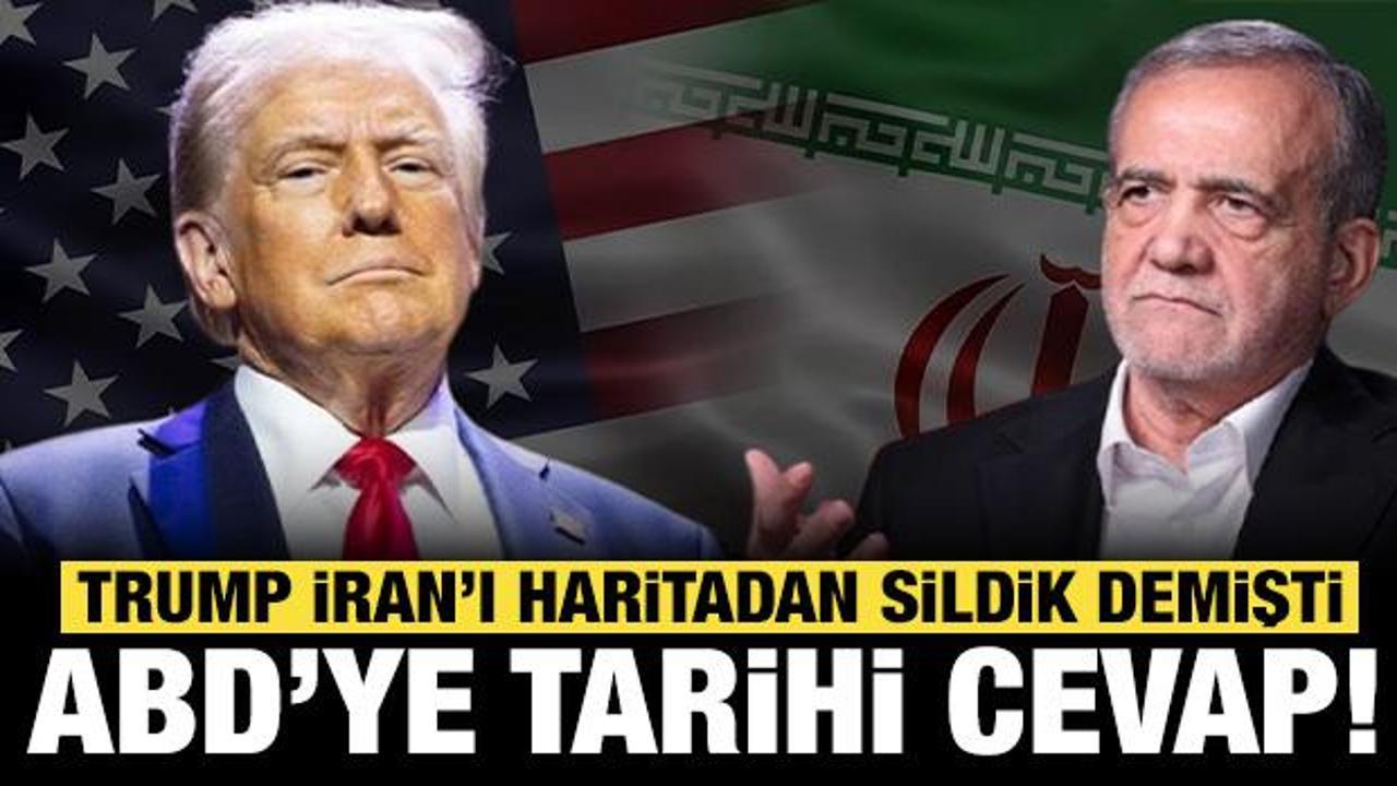 Trump "İran'ı haritadan sildik" demişti: Pezeşkiyan'dan çok sert açıklama!