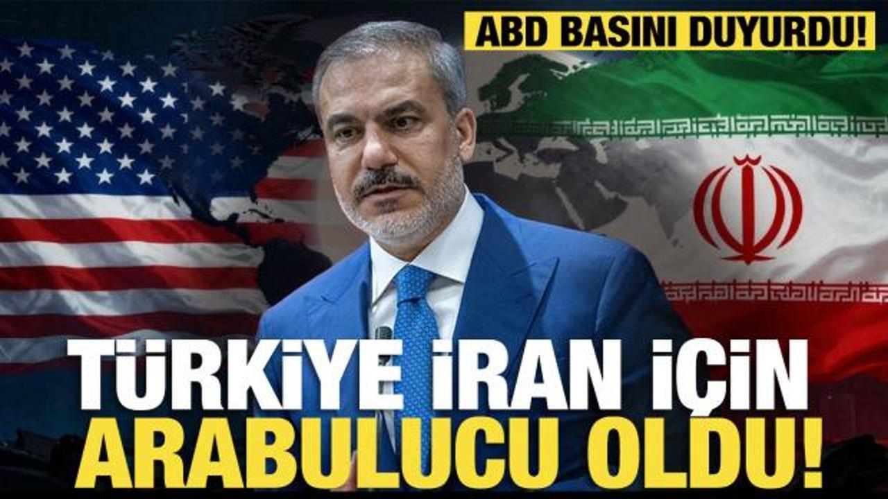 Son dakika... ABD basını duyurdu! Türkiye İran için arabulucu oldu