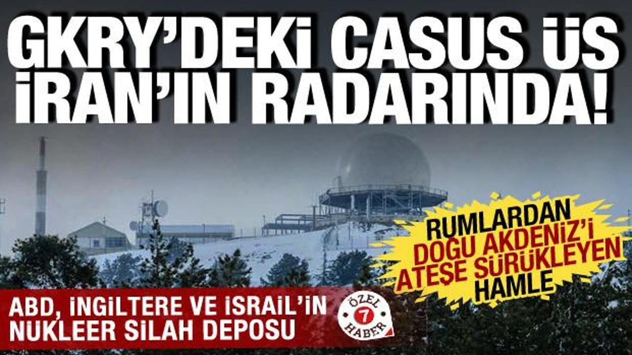 GKRY panikte! Akdeniz'de gerilim tırmanıyor: İngilizlerin casus üssü İran'ın radarında