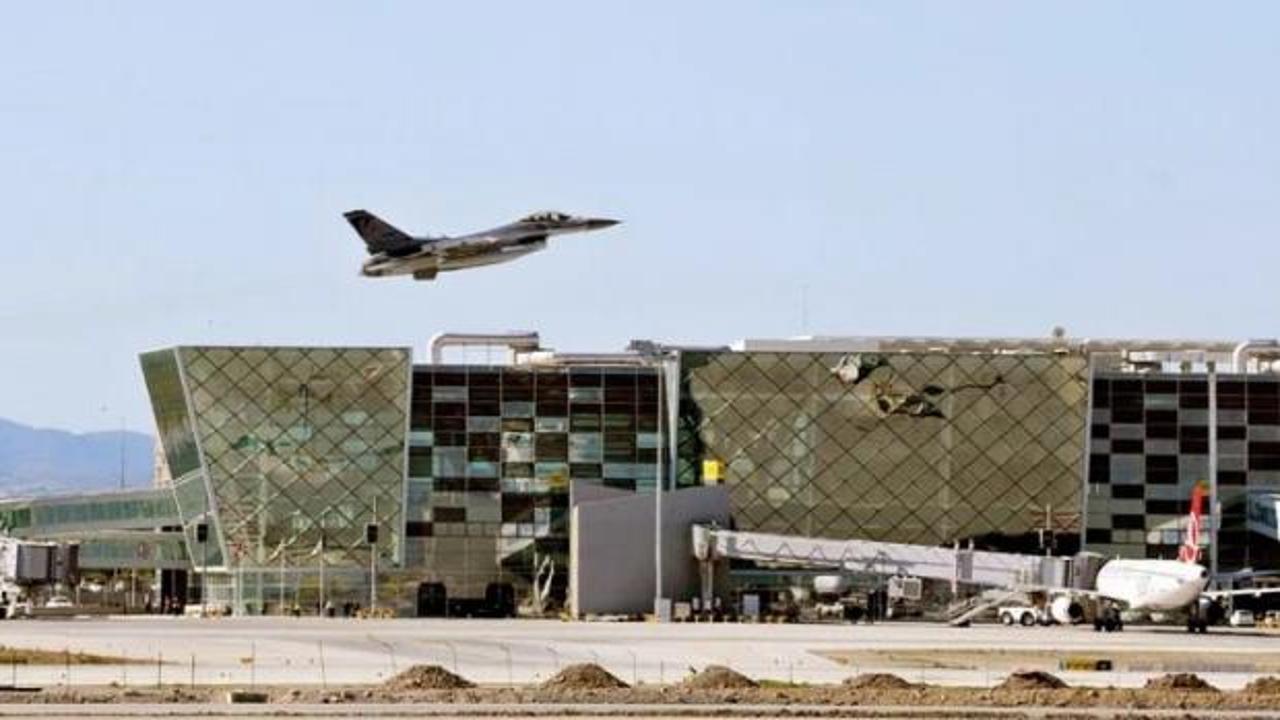 GKRY'de Türk F-16 paniği! KKTC semalarında uçuşa Rumlardan tepki