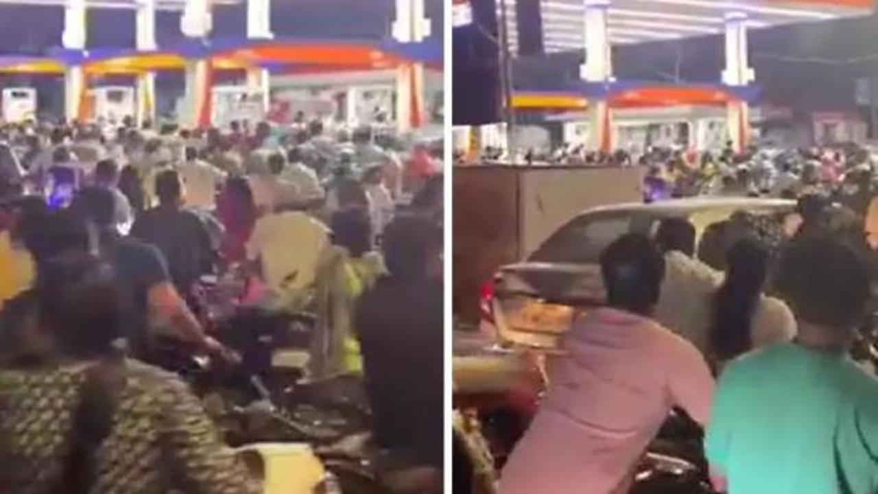 İstasyonlarda kaos çıktı: Ülkenin son bir aylık petrolü kaldığı açıklandı!