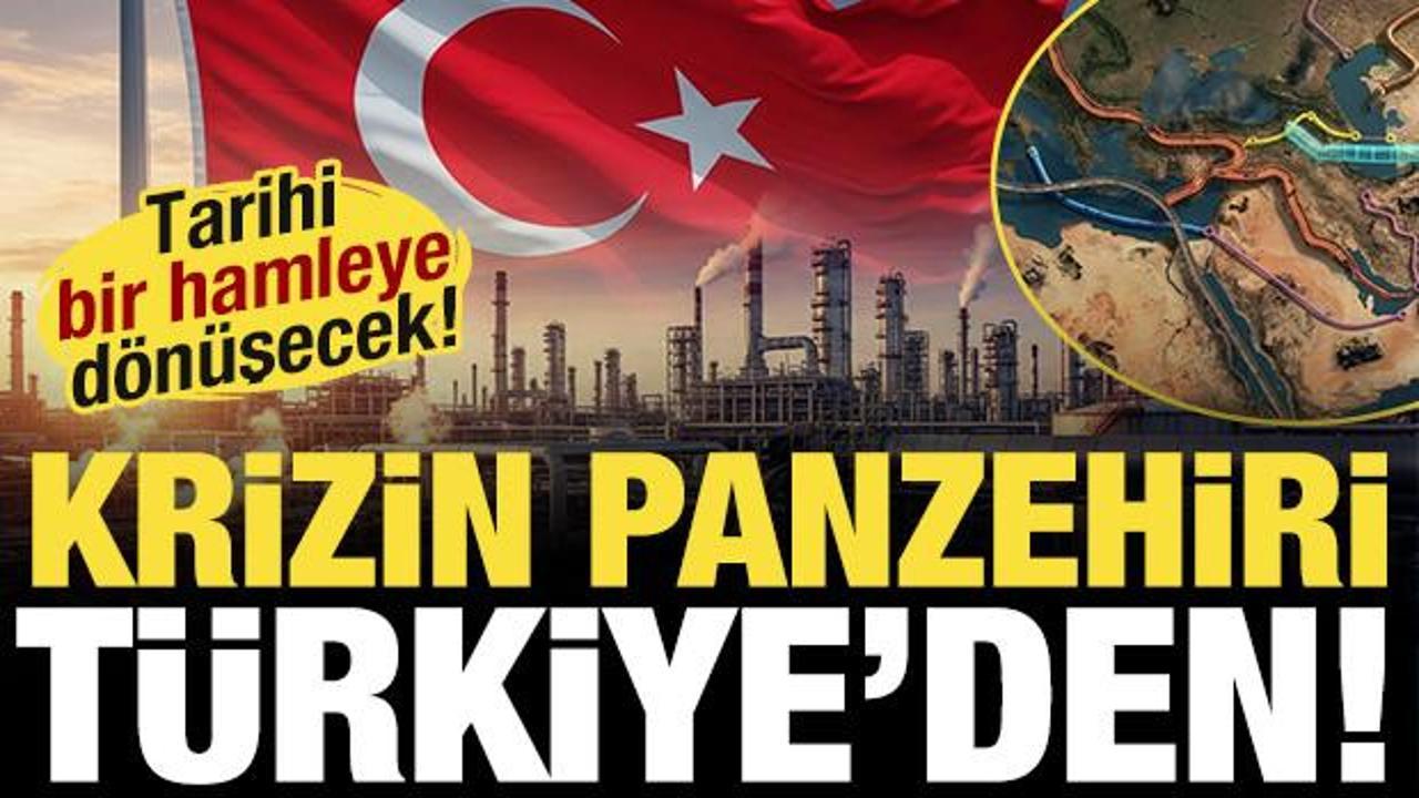 Küresel krizin panzehiri Türkiye'den! Stratejik koridor tarihi hamleye dönüşüyor!