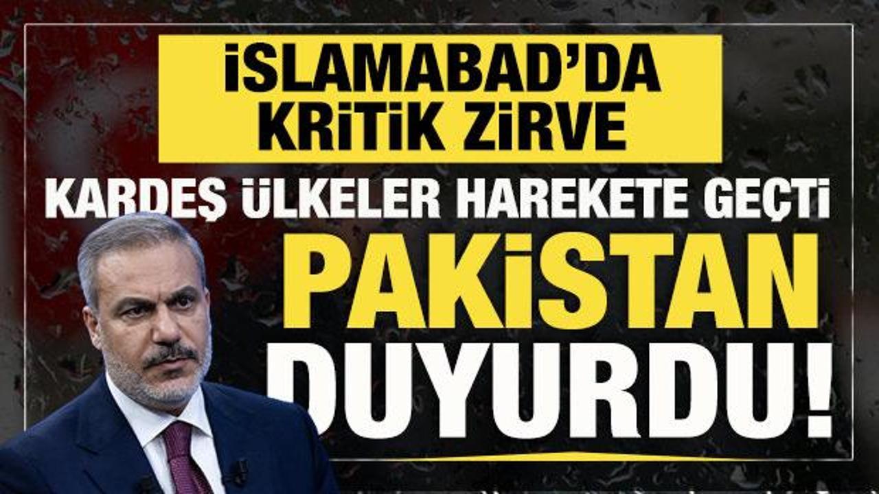 İslamabad’da kritik zirve: Türkiye Suudi Arabistan ve Mısır dışişleri bakanları görüşecek