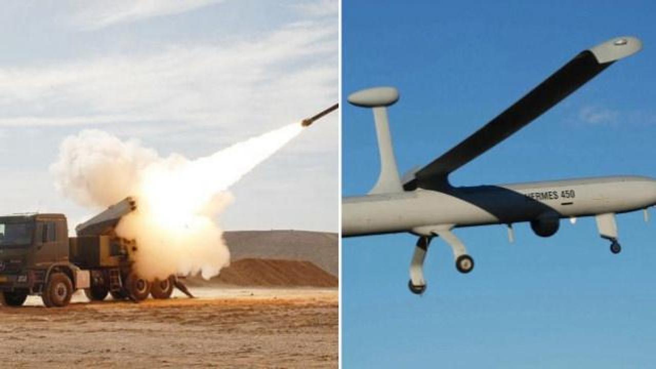 İran 5 Hermes İHA düşürdü