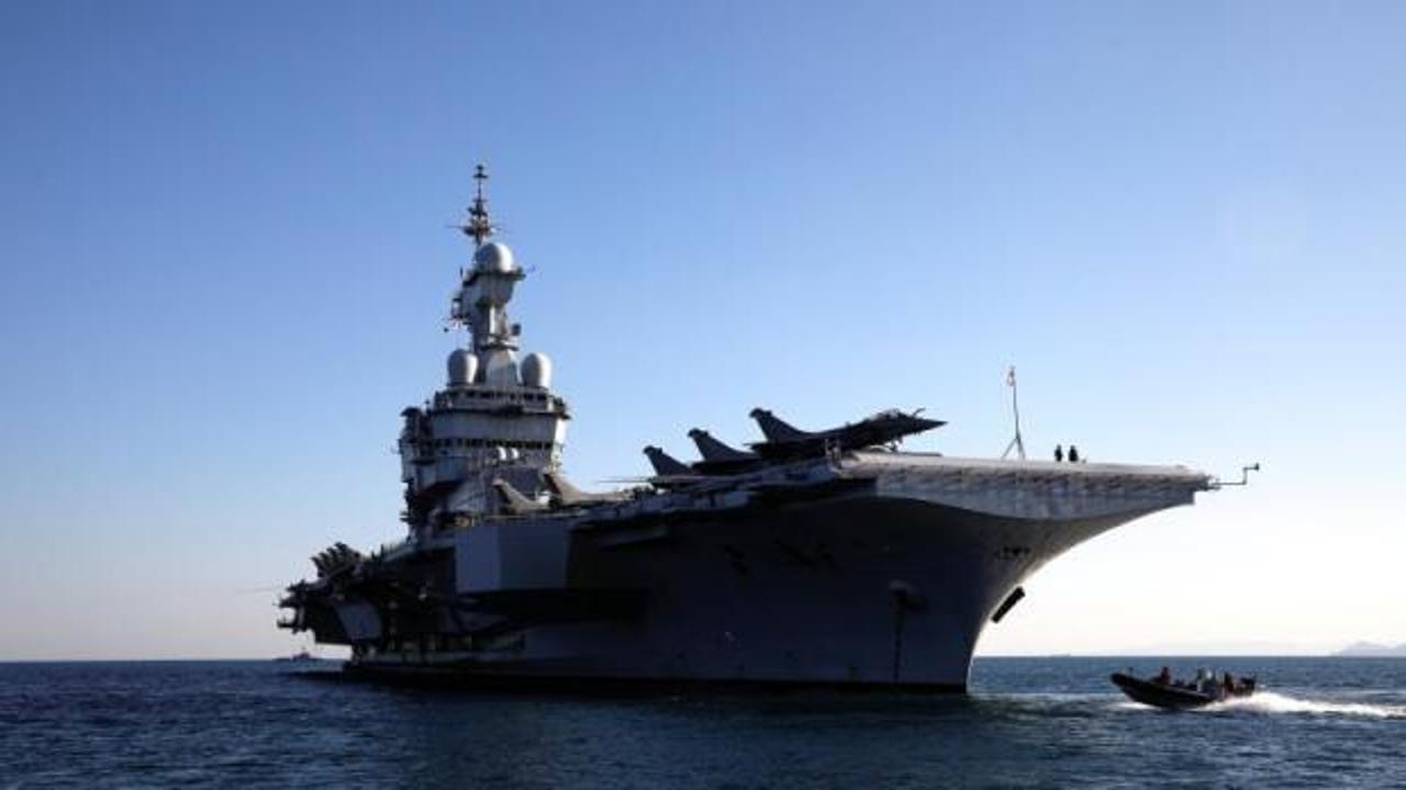 Yunan basını duyurdu: "Charles de Gaulle" Suda Üssü'nde!