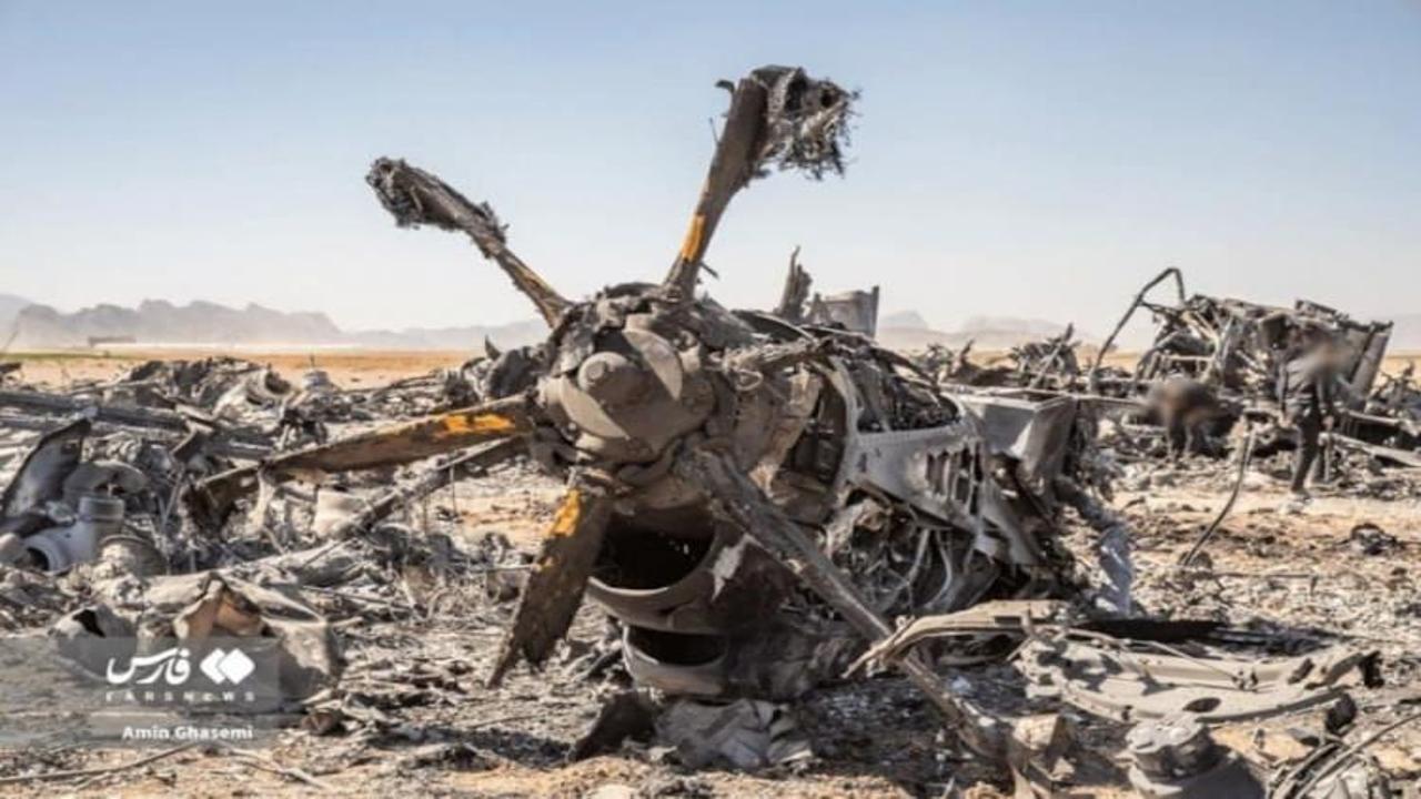 Fotoğraflar İran'da düşürülen uçak krizini alevlendirdi: Enkazdan gelen görüntüler gündemde!