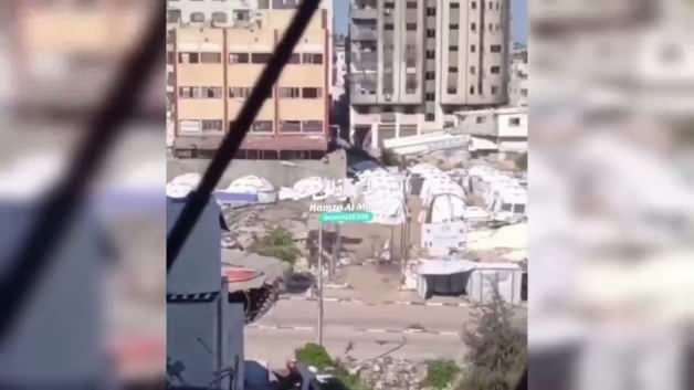 İsrail’in geçmişte çadırları bombaladığı anlara ait görüntüler ortaya çıktı