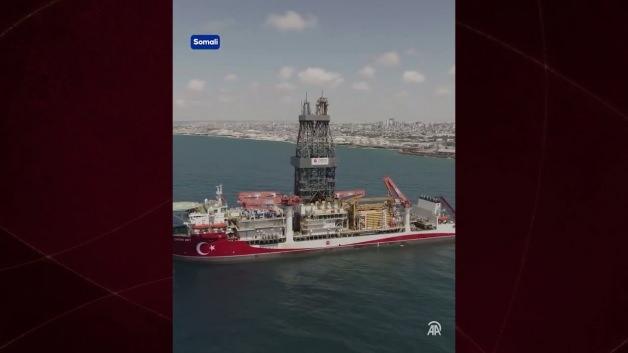 Çağrı Bey derin deniz sondaj gemisi Somali'ye ulaştı