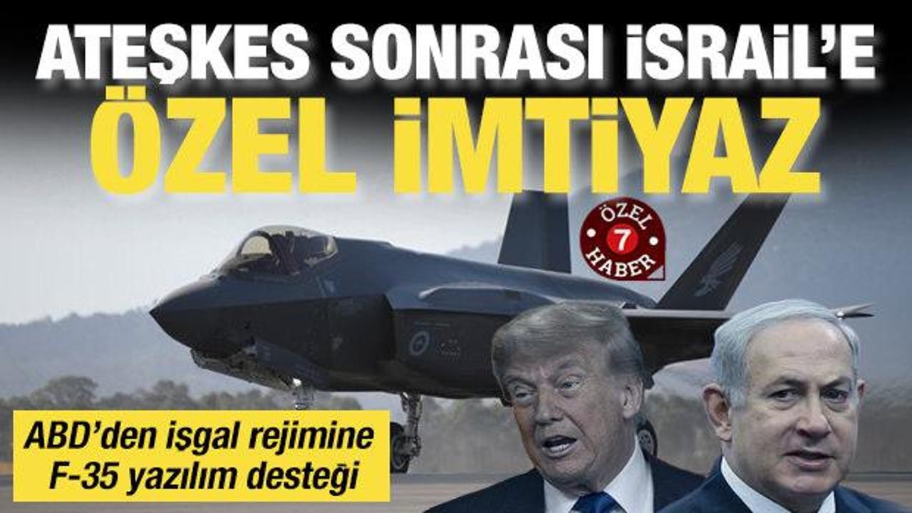 ABD'den İsrail'in F-35 filosuna özel imtiyaz: Türkiye'ye ambargo İsrail'e sınırsız yetki!