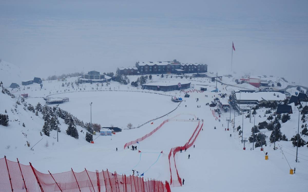 Dünyanın enleri arasında! Ergan Dağı Snowpark adrenalin tutkunlarını bekliyor