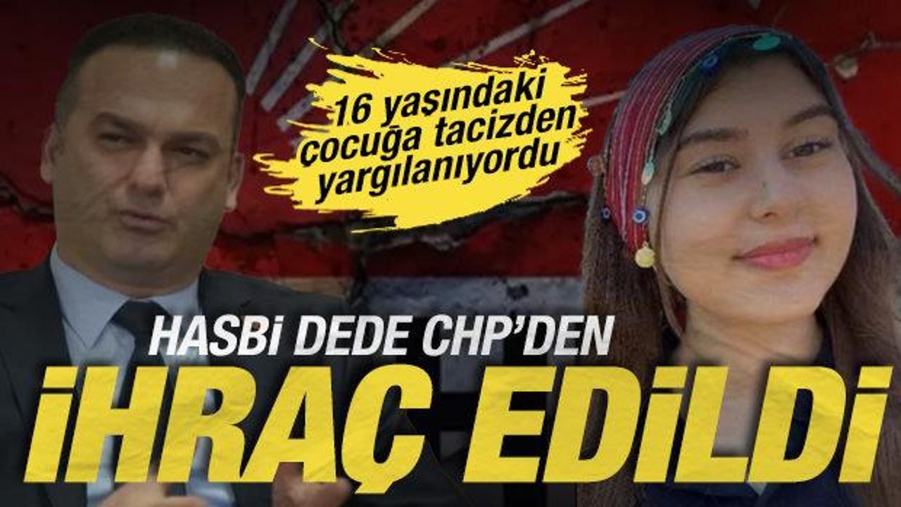 Elif Tuana Torun'a tacizden yargılanan Hasbi Dede, CHP'den ihraç edildi