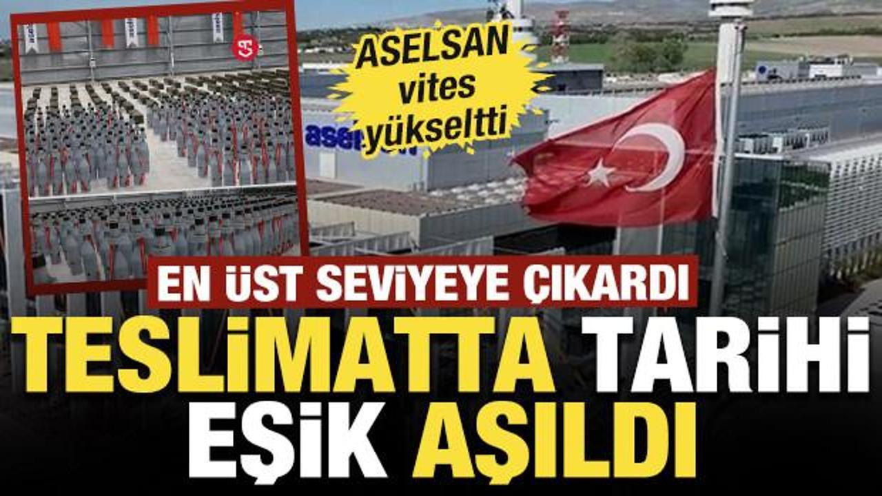 Tarihi sevkiyat gerçekleşti: ASELSAN savunmada dengeleri alt üst etti